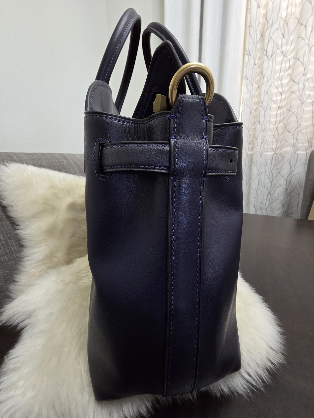 COACH Empire 40 in Dark Navy - Picture 10 of 11